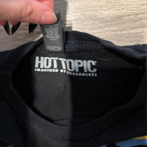 Hot topic grim reaper graphic tee - Picture 2 of 3